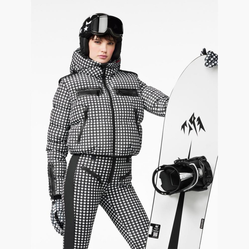 Gilet Goldbergh TEAMPLAYER ski Noir Blanche | VY5216708