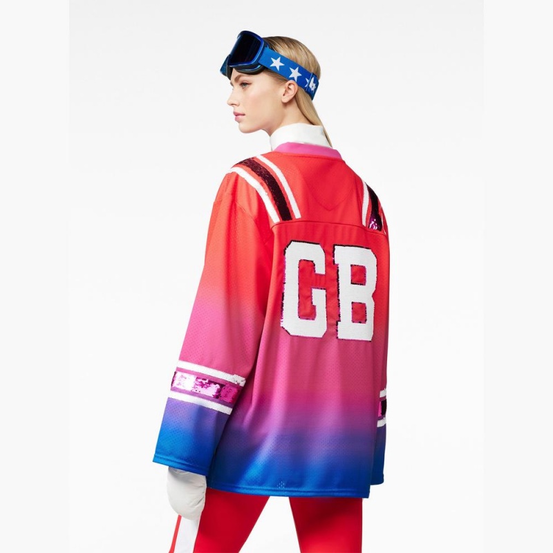 Hauts de ski Goldbergh GO long sleeve Rouge | PX2397405