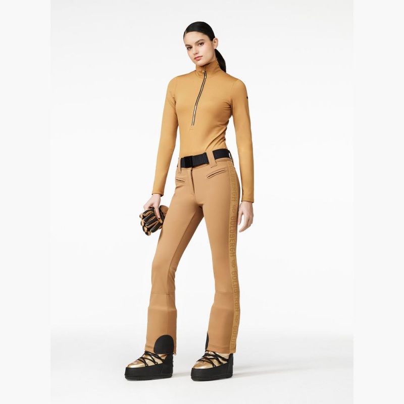 Hauts de ski Goldbergh POPPY ski body Marron | KE5912438