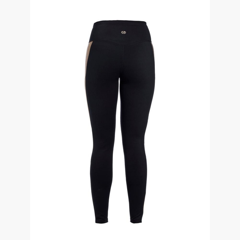 Leggings Goldbergh Mosaic Doré | XP8103527