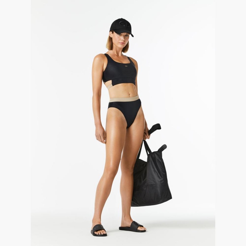 Maillots De Bain Goldbergh ATLANTIC swim bra Noir | ZK6184295