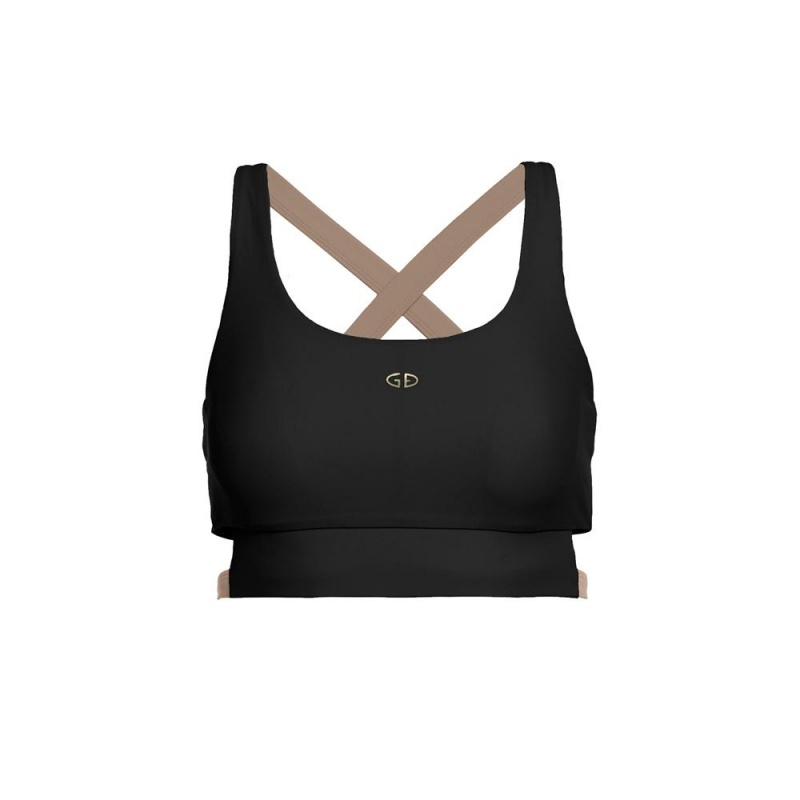 Maillots De Bain Goldbergh ATLANTIC swim bra Noir | ZK6184295