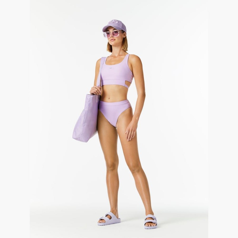 Maillots De Bain Goldbergh ATLANTIC swim bra Violette | NF7826143