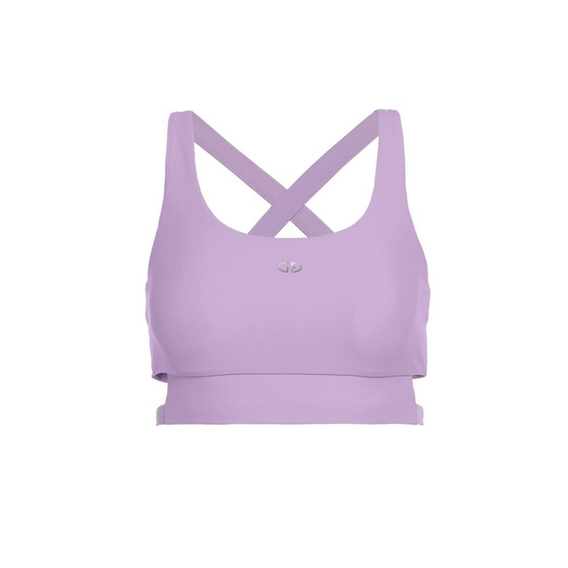 Maillots De Bain Goldbergh ATLANTIC swim bra Violette | NF7826143
