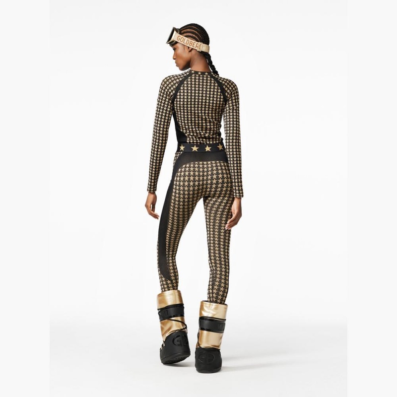 Pantalon Goldbergh CELESTE baselayer Noir | UE6581270