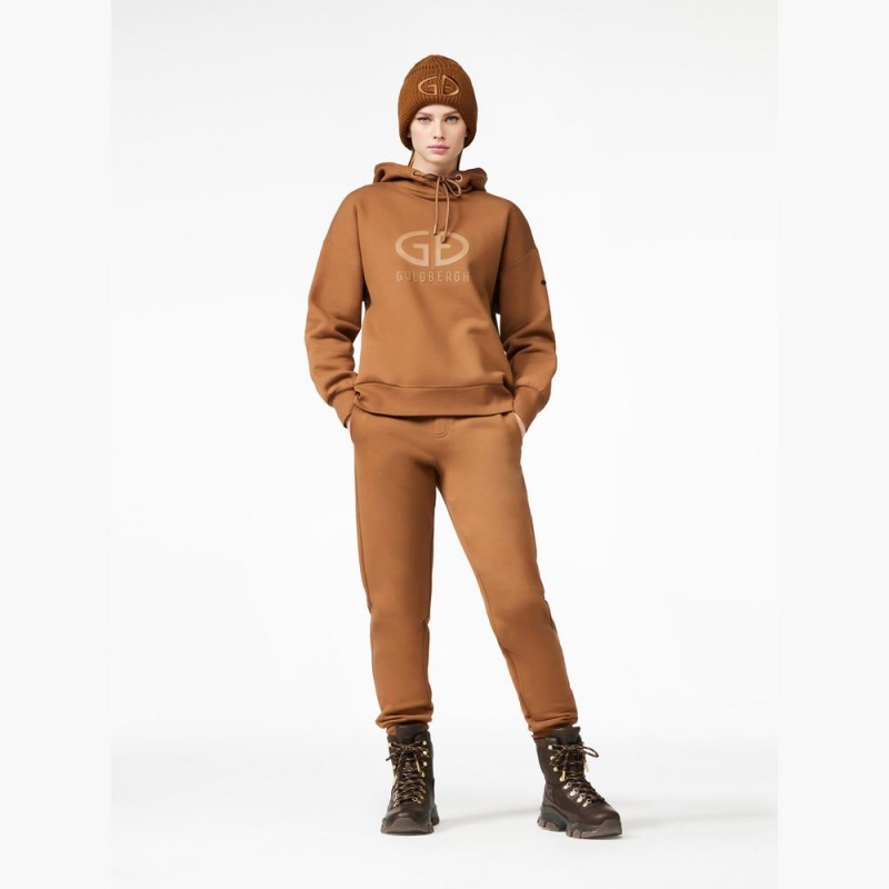 Pantalon Goldbergh EASE sweat Beige | TX2349157