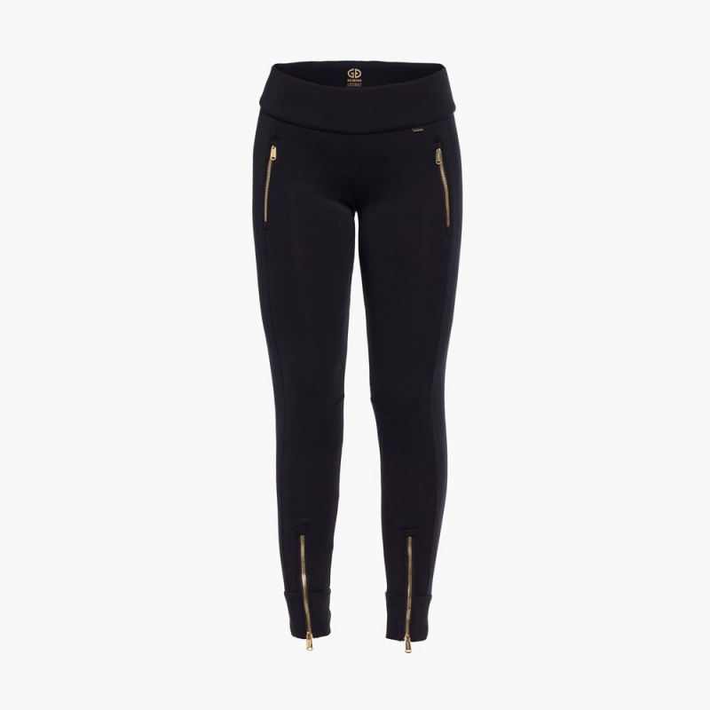 Pantalon Goldbergh LIGHT knit Noir | WJ4037219