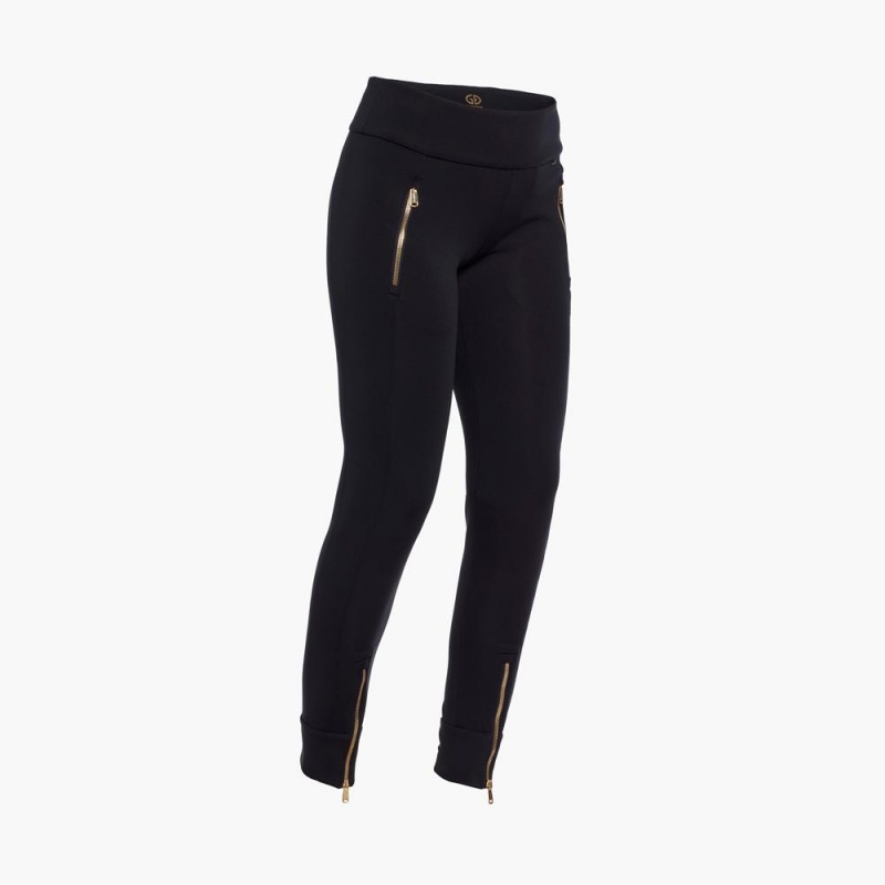 Pantalon Goldbergh LIGHT knit Noir | WJ4037219