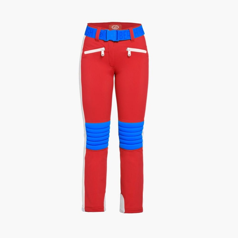 Pantalon Ski Goldbergh GOALIE Rouge | LR4758690