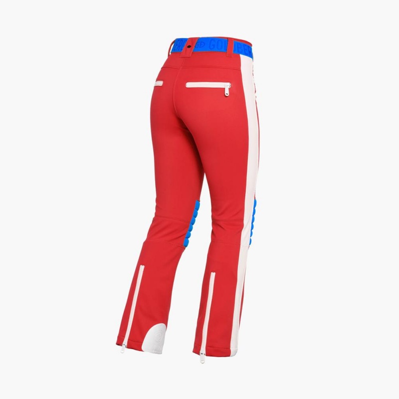 Pantalon Ski Goldbergh GOALIE Rouge | LR4758690