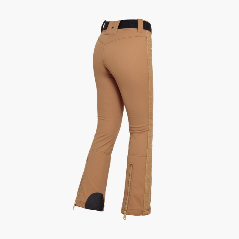 Pantalon Ski Goldbergh GOLDEN EDGE Marron | FI1362578