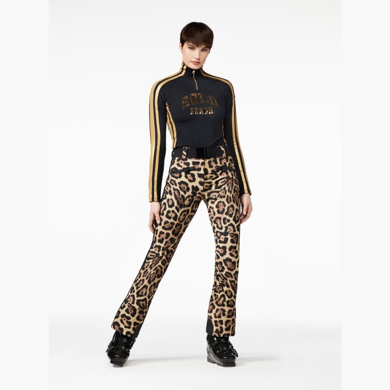 Pantalon Ski Goldbergh JAGUAR Leopard | UY6317584