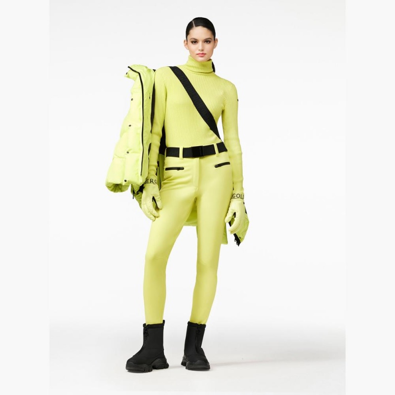 Pantalon Ski Goldbergh PARIS Vert Clair | RP5793184