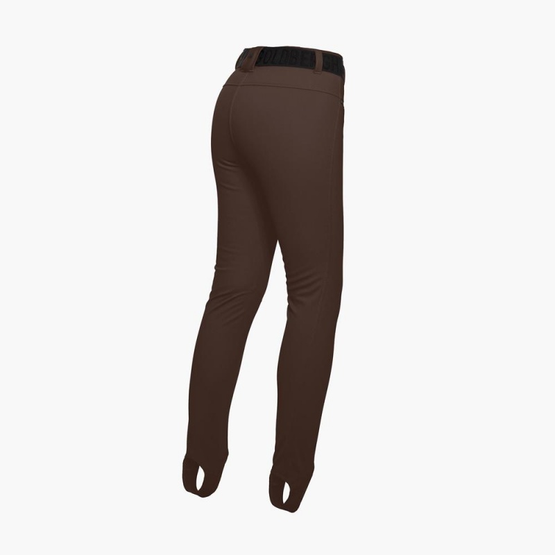 Pantalon Ski Goldbergh PARIS long Marron Foncé | AD5896301