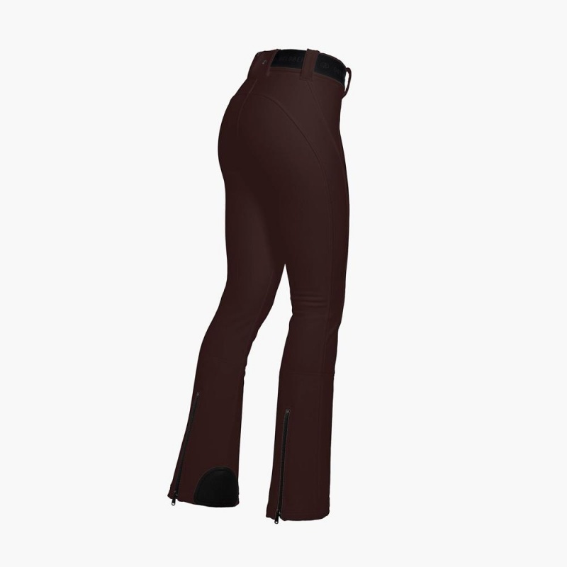Pantalon Ski Goldbergh PIPPA Marron Foncé | JU9247183