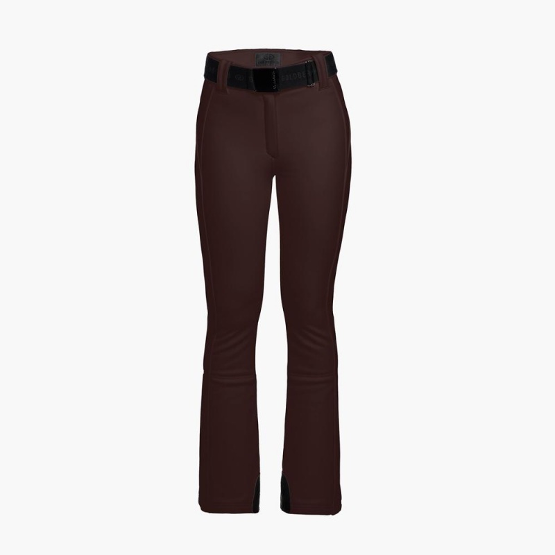 Pantalon Ski Goldbergh PIPPA long Marron Foncé | IM6894302