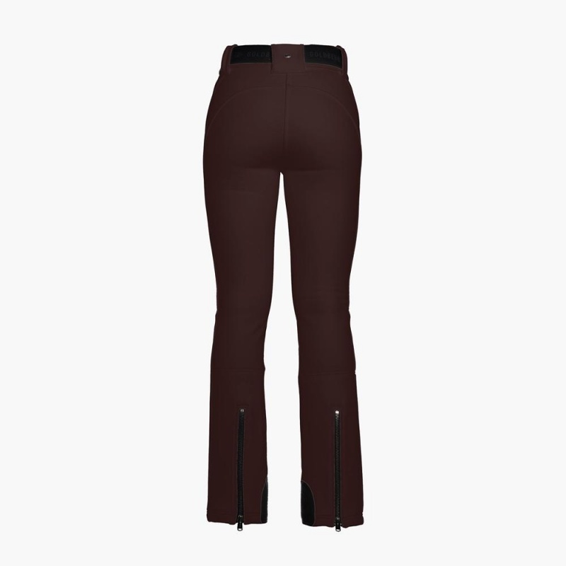 Pantalon Ski Goldbergh PIPPA long Marron Foncé | IM6894302