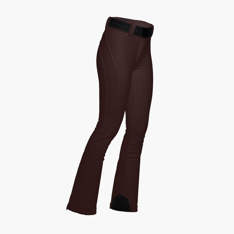 Pantalon Ski Goldbergh PIPPA long Marron Foncé | IM6894302
