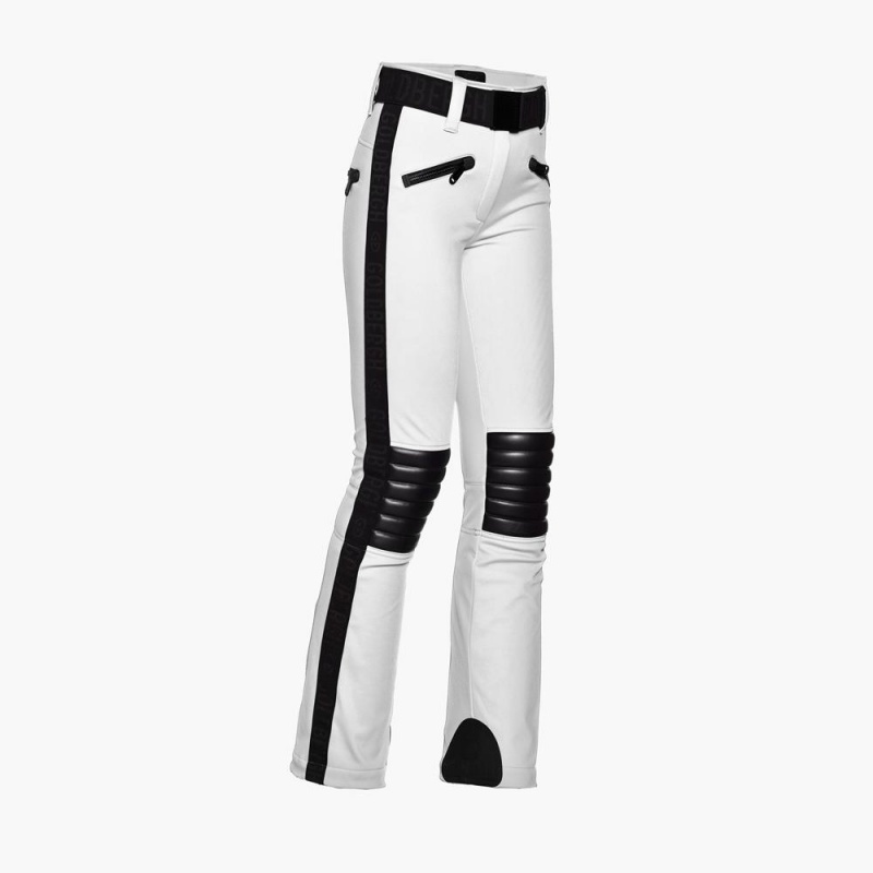 Pantalon Ski Goldbergh ROCKY Blanche | KV2341597