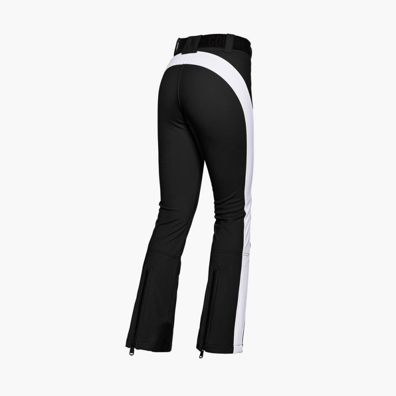Pantalon Ski Goldbergh RUNNER Noir Blanche | BG3602794