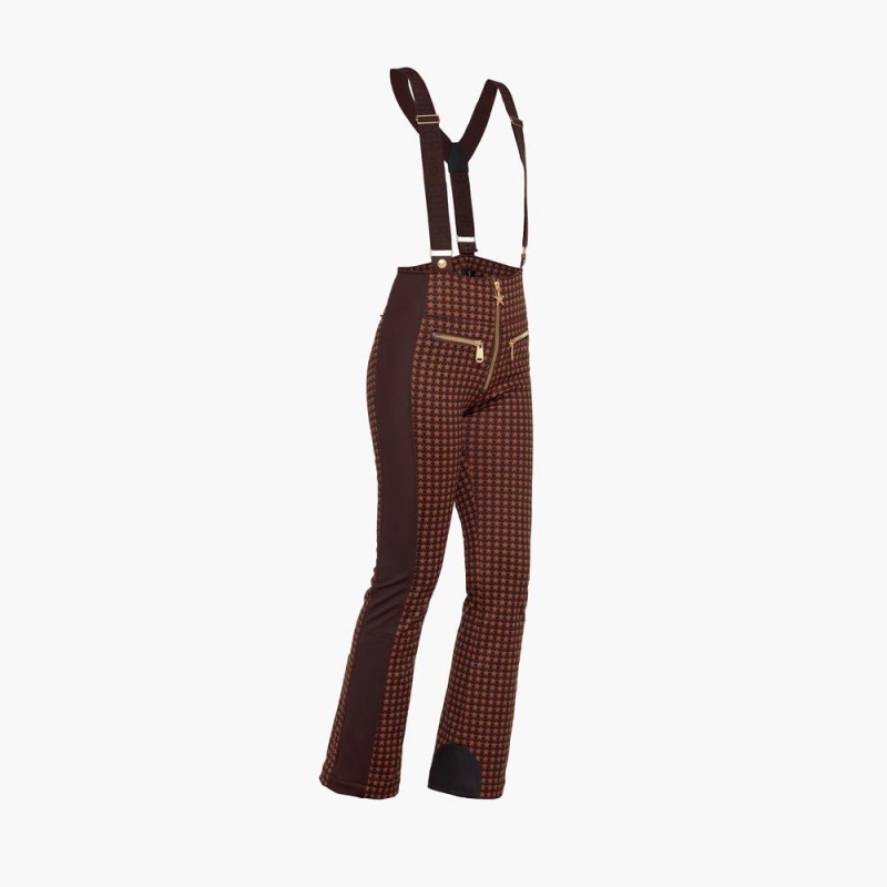Pantalon Ski Goldbergh STARSKI Marron Foncé | PR9843762