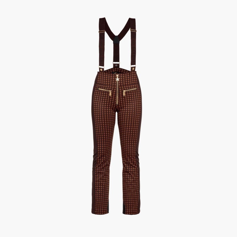 Pantalon Ski Goldbergh STARSKI Marron Foncé | PR9843762