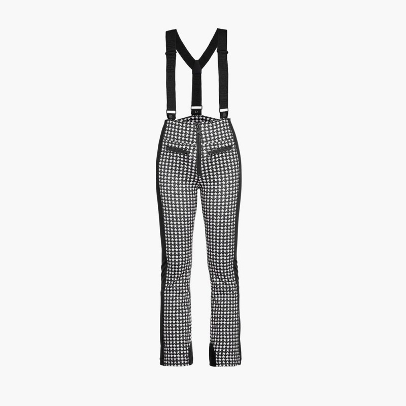 Pantalon Ski Goldbergh STARSKI Noir Blanche | TA9758026