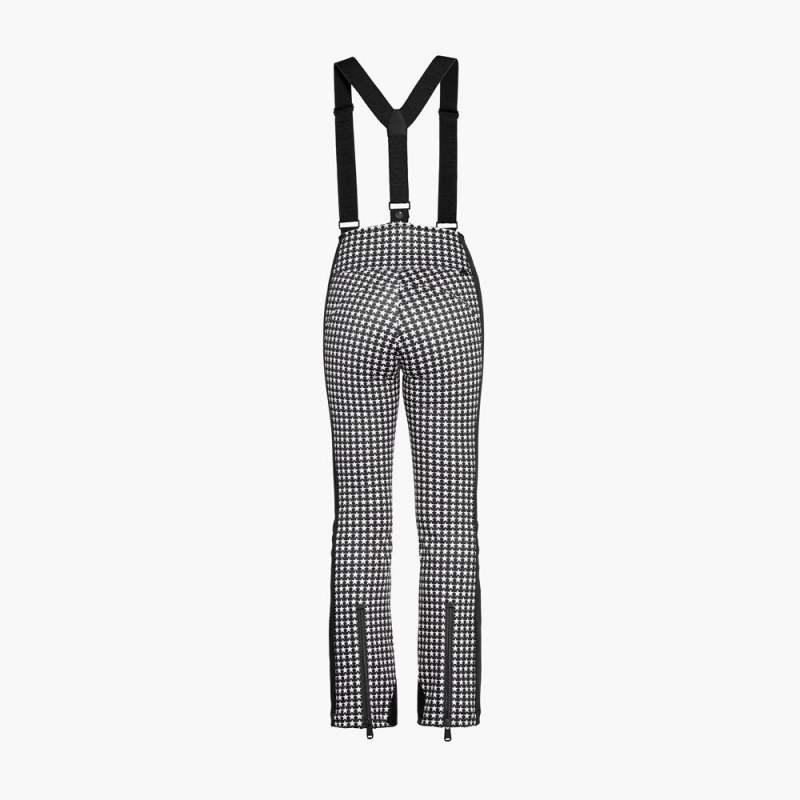 Pantalon Ski Goldbergh STARSKI Noir Blanche | TA9758026