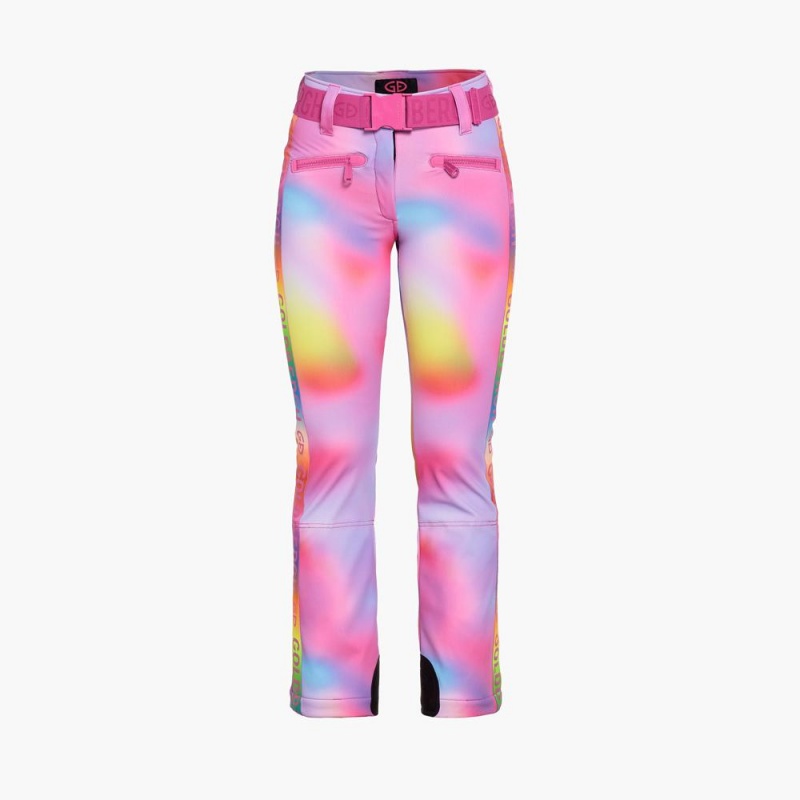 Pantalon Ski Goldbergh SUPERNOVA Rose Violette | YQ4182657