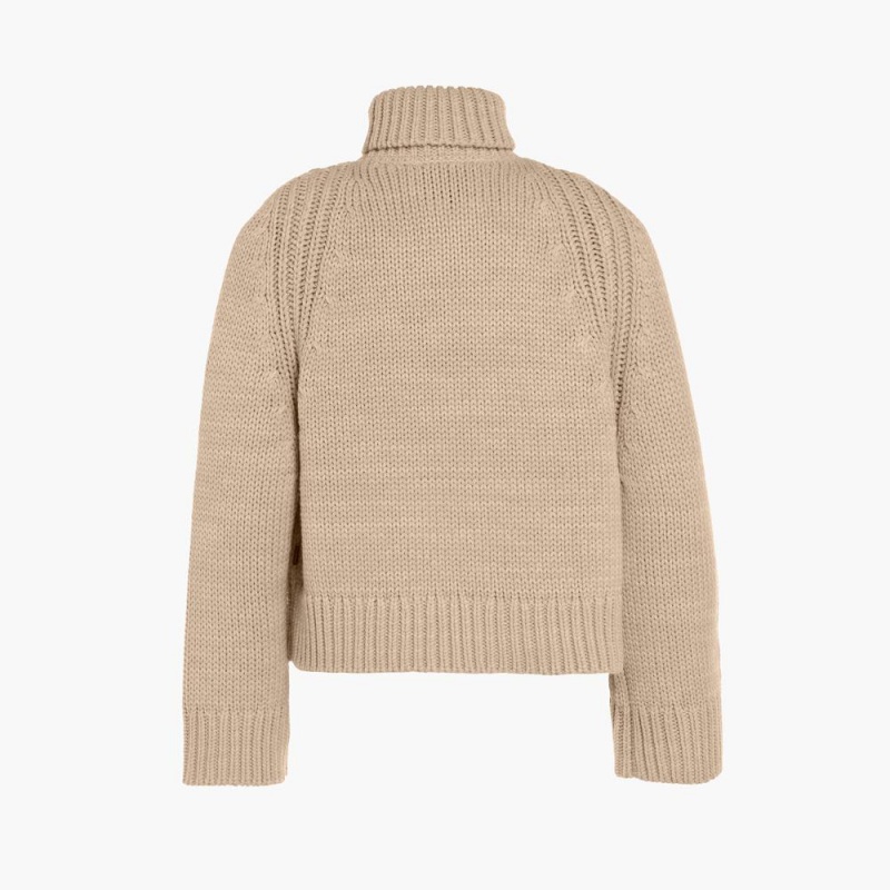 Pull Goldbergh BEAUTY long sleeve knit Marron | CO7610485