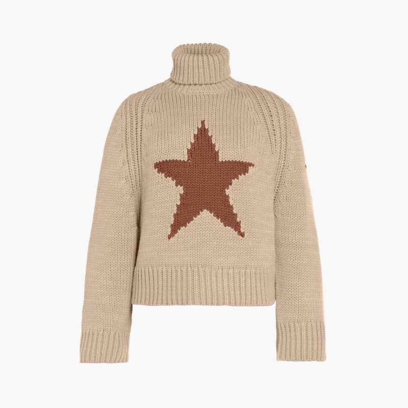 Pull Goldbergh BEAUTY long sleeve knit Marron | CO7610485