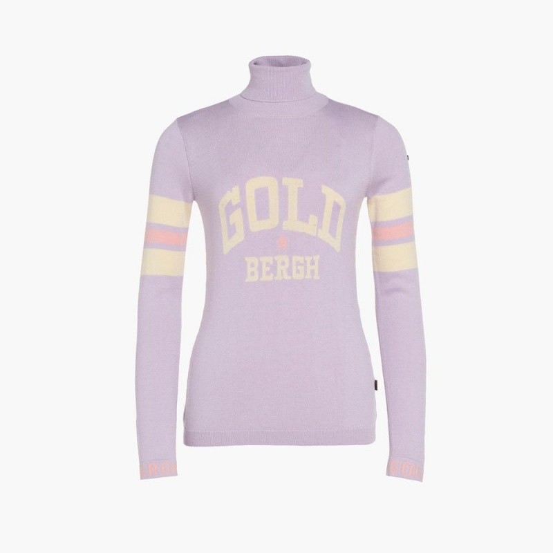 Pull Goldbergh BISCUIT long sleeve knit Violette | PG2794863