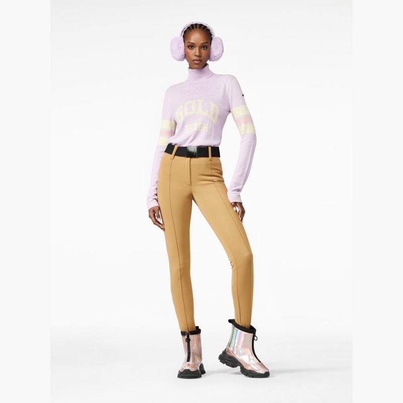 Pull Goldbergh BISCUIT long sleeve knit Violette | PG2794863
