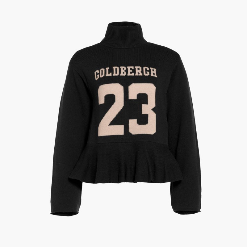 Pull Goldbergh DANGLE long sleeve knit Noir | LG2657084