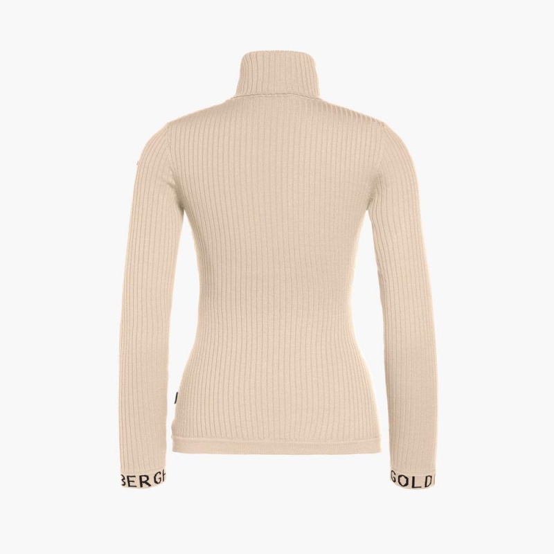 Pull Goldbergh MIRA long sleeve knit Beige | YN3591248