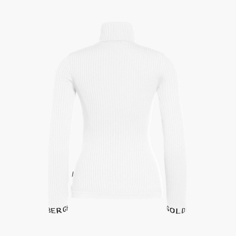 Pull Goldbergh MIRA long sleeve knit Blanche | NF2906487