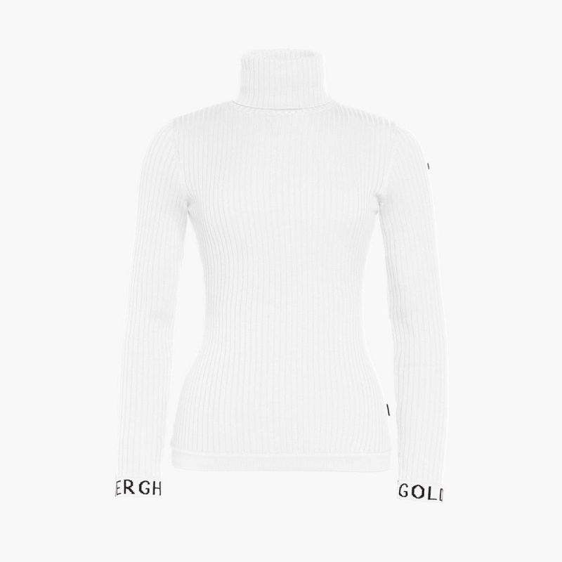 Pull Goldbergh MIRA long sleeve knit Blanche | NF2906487