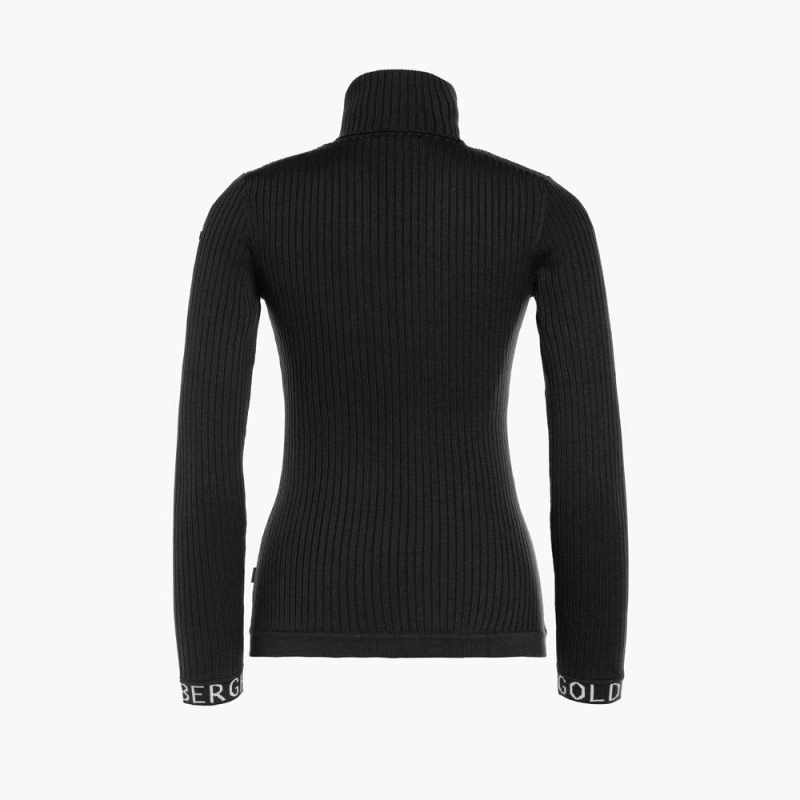 Pull Goldbergh MIRA long sleeve knit Noir | DR2504798