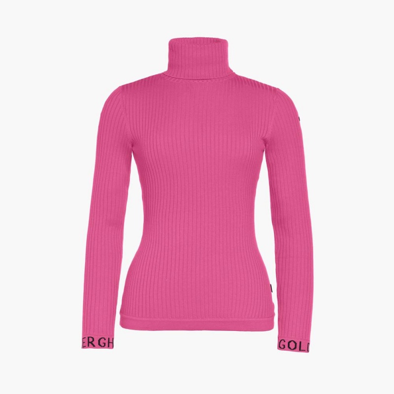 Pull Goldbergh MIRA long sleeve knit Rose | CT4267039