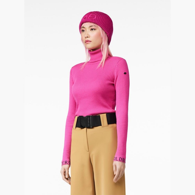Pull Goldbergh MIRA long sleeve knit Rose | CT4267039