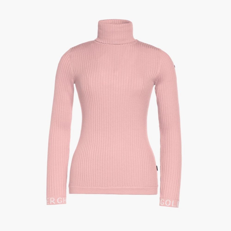 Pull Goldbergh MIRA long sleeve knit Rose | TQ2873406