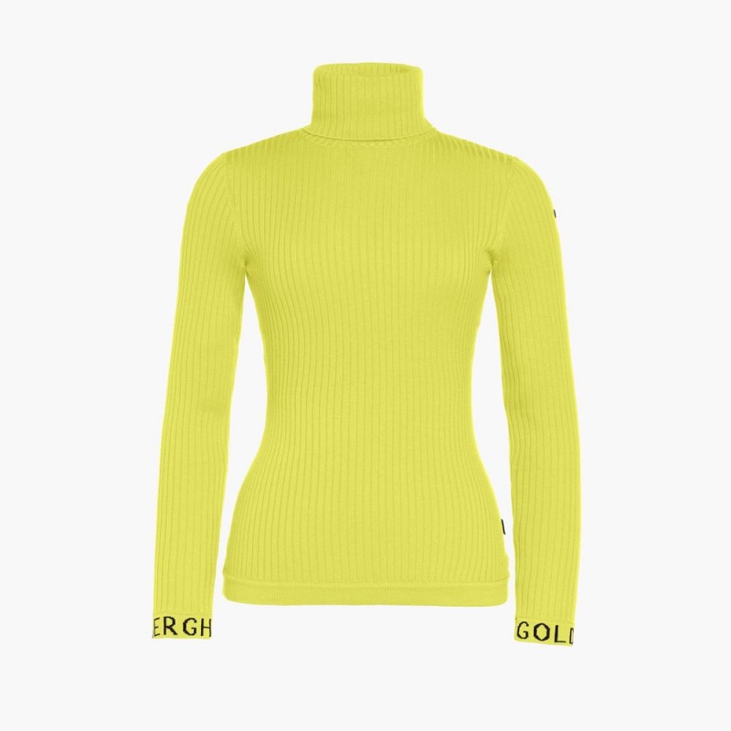 Pull Goldbergh MIRA long sleeve knit Vert Clair | QR9174026