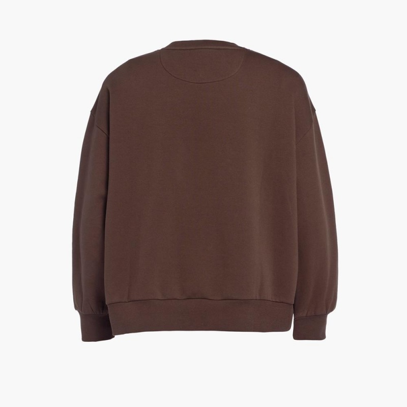 Pull Goldbergh RINK crew neck Marron | FA9463812