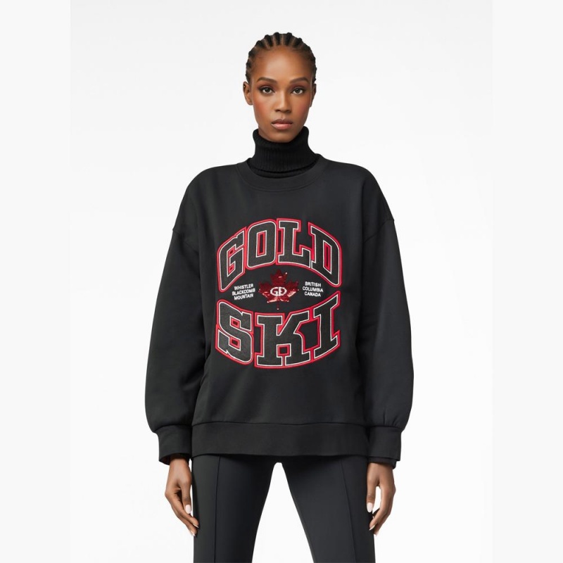 Pull Goldbergh RINK crew neck Noir | HS2798431