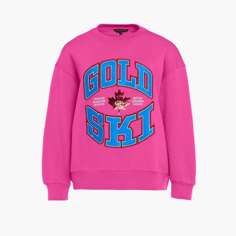 Pull Goldbergh RINK crew neck Rose | PY0789342