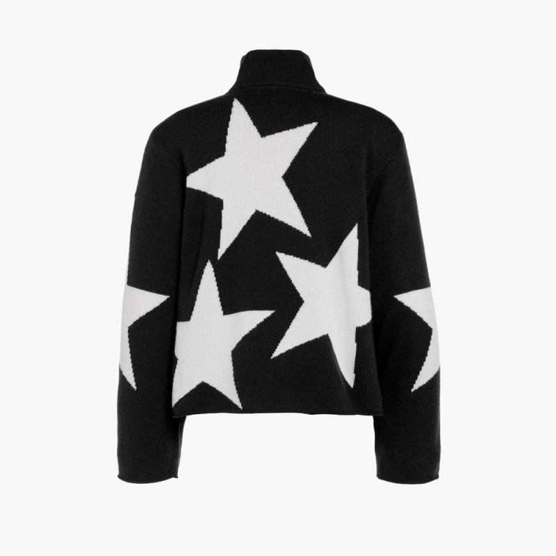 Pull Goldbergh RISING STAR long sleeve knit Noir | MU6237985