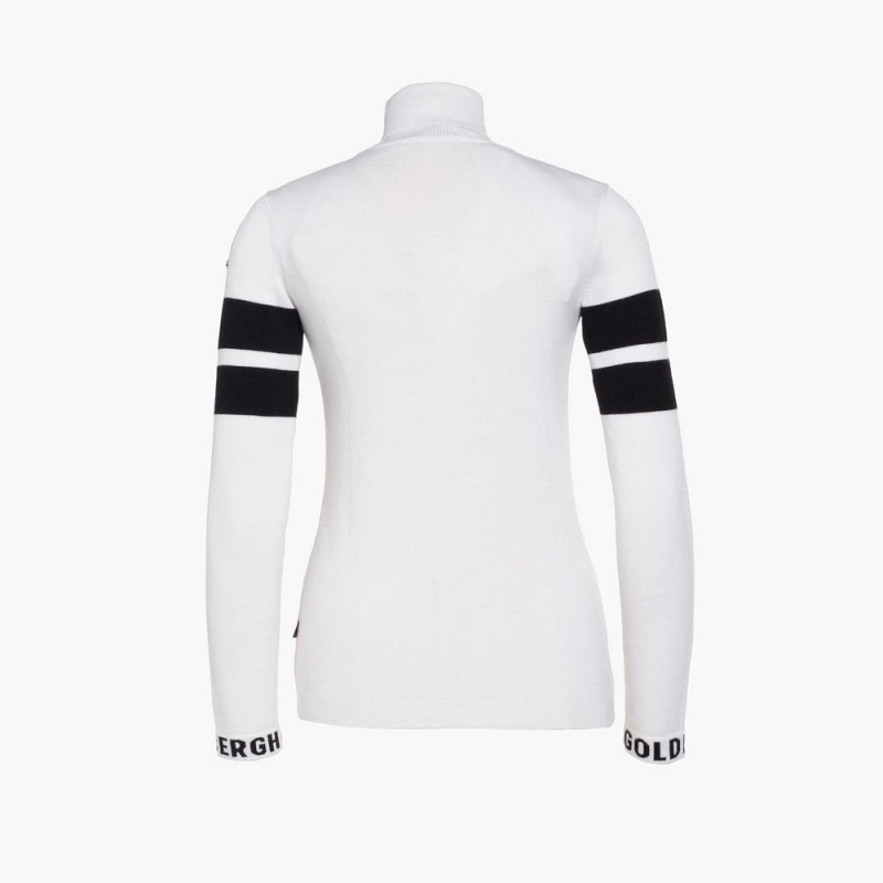 Pull Goldbergh ROCKET long sleeve knit Blanche | TB3291085