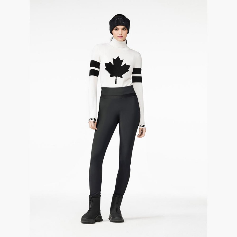 Pull Goldbergh ROCKET long sleeve knit Blanche | TB3291085