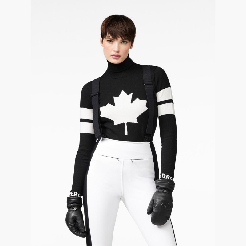 Pull Goldbergh ROCKET long sleeve knit Noir | FJ5834791