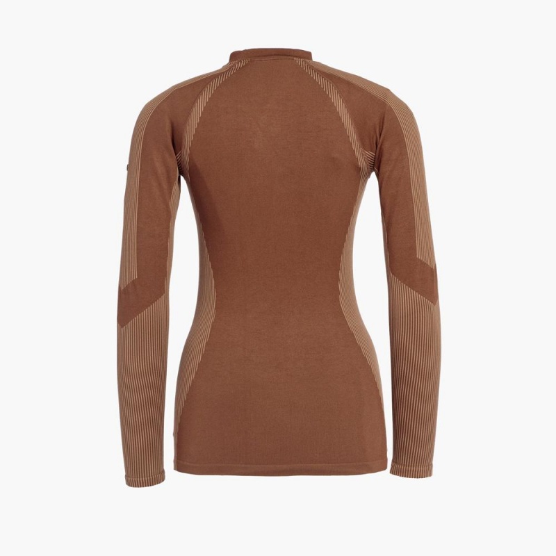 Ski Base Layer Goldbergh FAST baselayer long sleeve Beige | AZ3685407